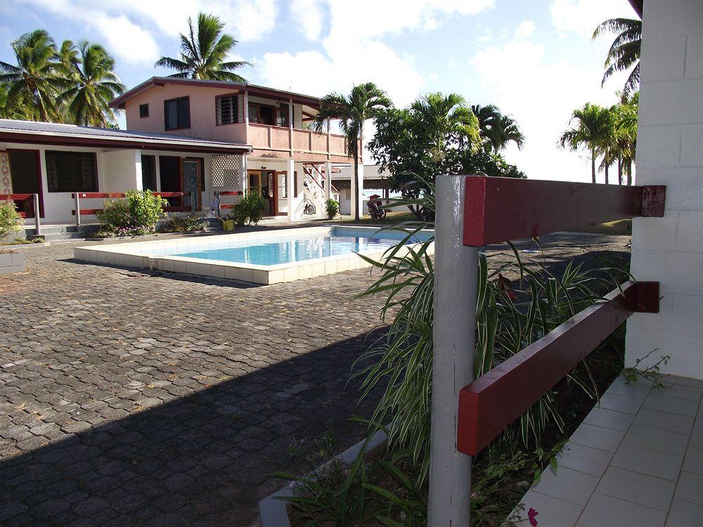 Reef Motel - Aitutaki Arutanga Exteriör bild