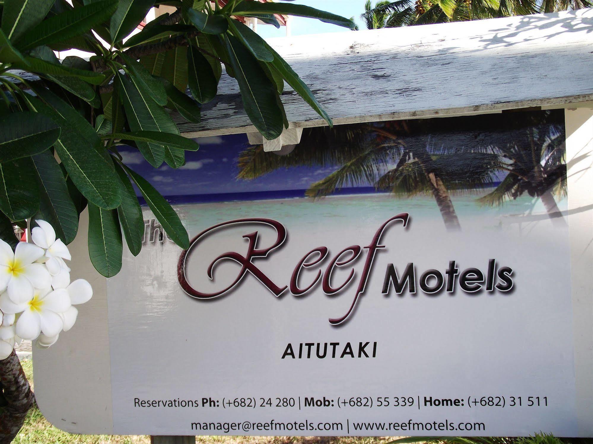 Reef Motel - Aitutaki Arutanga Exteriör bild