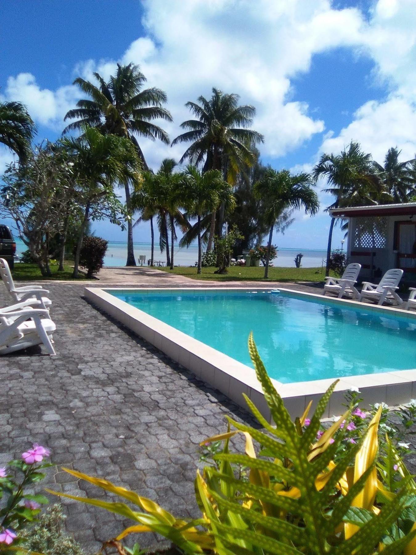 Reef Motel - Aitutaki Arutanga Exteriör bild